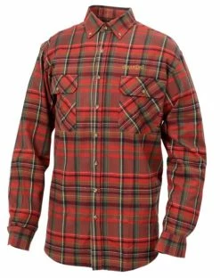 Dovrefjell -flanellipaita, Punainen