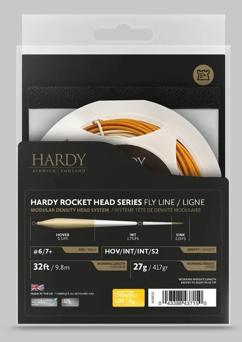 Hardy Scandi Head + Tip -ampumapääsetti, #6/7 3 Hardy Scandi Head + Tip -ampumapääsetti, #6/7