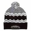 StrikeMaster® Pom Beanie – Black Grey White -VapaHunting kauppa SM1BE