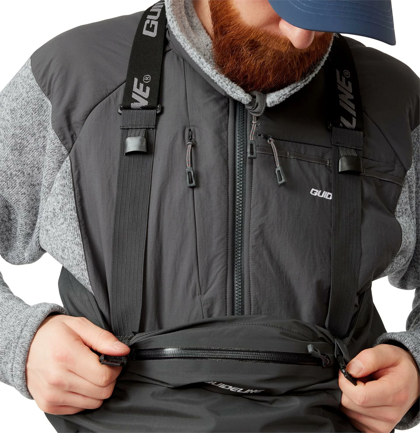 Guideline HD Sonic Wader -kahluuhousut, Graphite/Charcoal 7 Guideline HD Sonic Wader -kahluuhousut, Graphite/Charcoal - Image 5