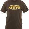 Vision Save The Natives T-paita, Ruskea -VapaHunting kauppa V3002 SaveTheNatives