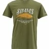 Simms Legacy Streamer SS -kalastuspaita -VapaHunting kauppa legacy streamer ss t olive front s16 1