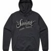 Simms Lager Script Hoody Charcoal Heather -huppari -VapaHunting kauppa product132250